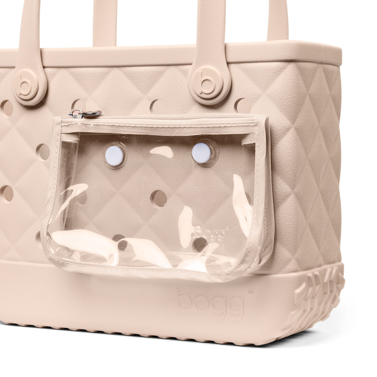 Bitty Bogg Bag - Quilted Freshly Pressed Linen - Roomy Daily Carry