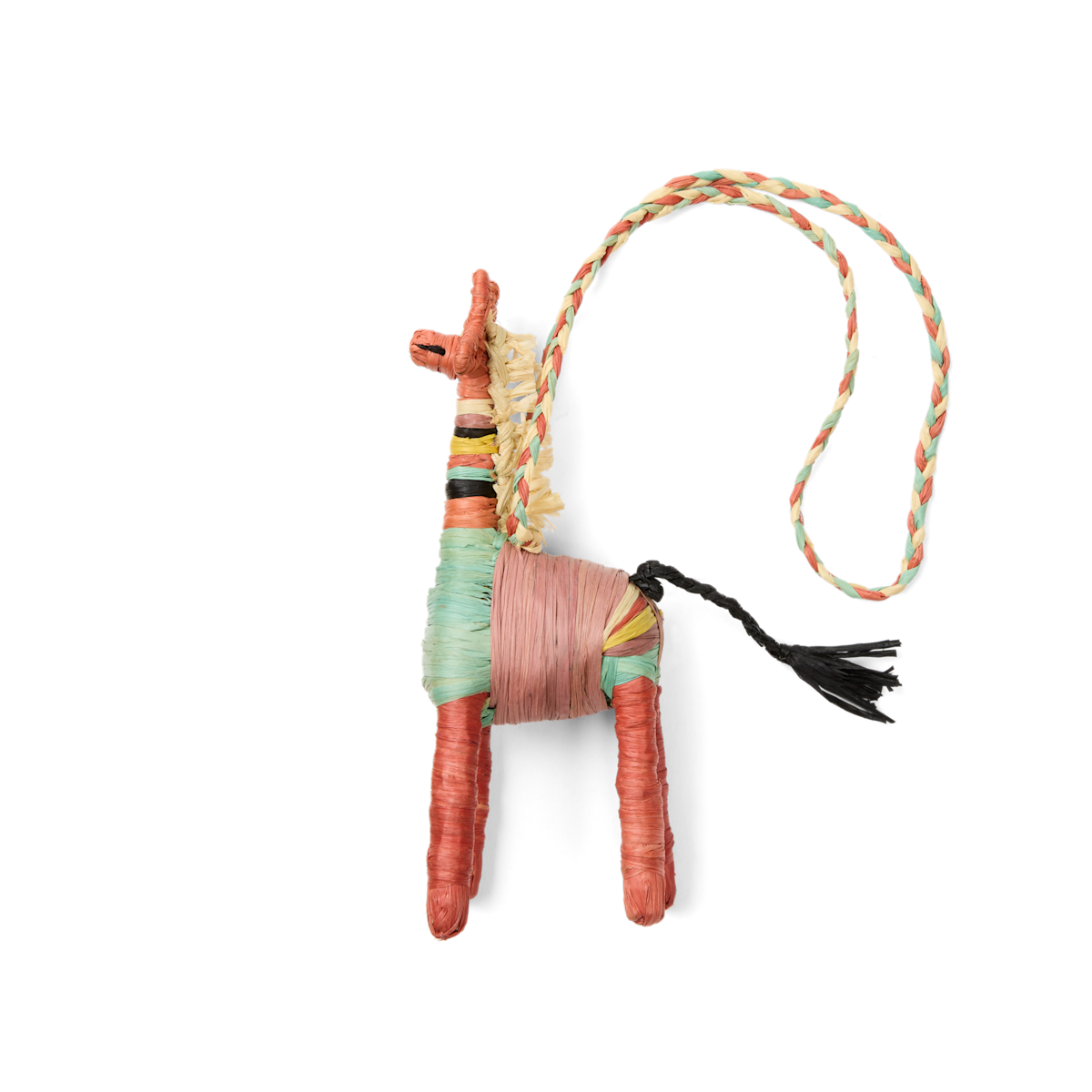 Bogg'd & Charmed  - Raffia Giraffe - Carry for Busy Days