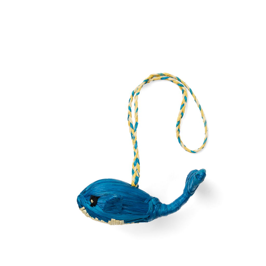 Bogg'd & Charmed  - Raffia Whale - Family Bag Energy