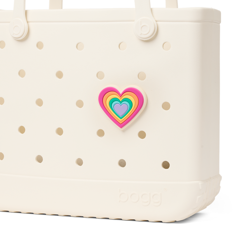Bogg Bit  - Layered Heart - Your Daily Bag
