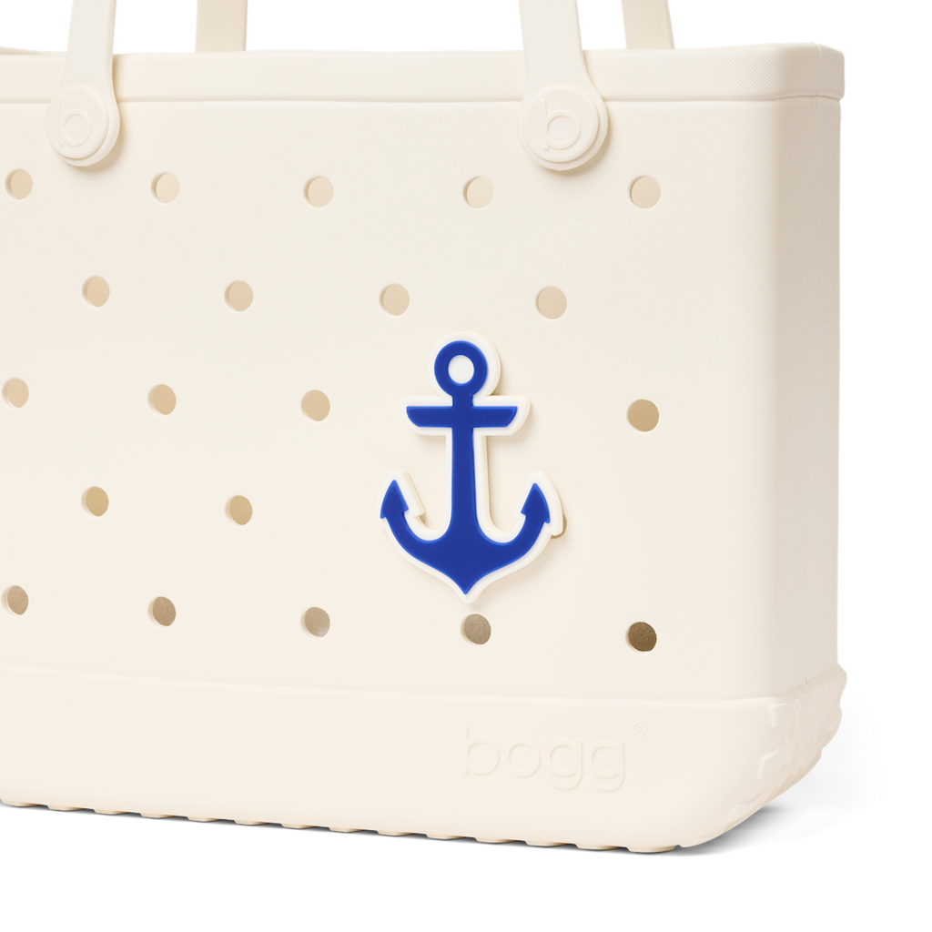 Bogg Bit - Mykonos Blue Anchor - Beach Tote Choice