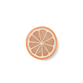 Bogg Bit  - Orange Slice - Made with Ease
