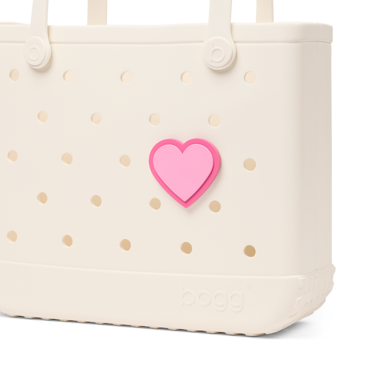 Bogg Bit - Pink Heart - Better Errand Days