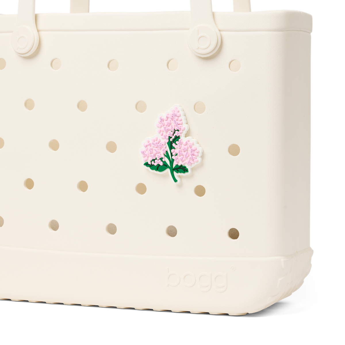 Bogg Bit - Pink Hydrangea - The Beach Bag