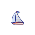 Bogg Bit  - Sailboat - For Office Days