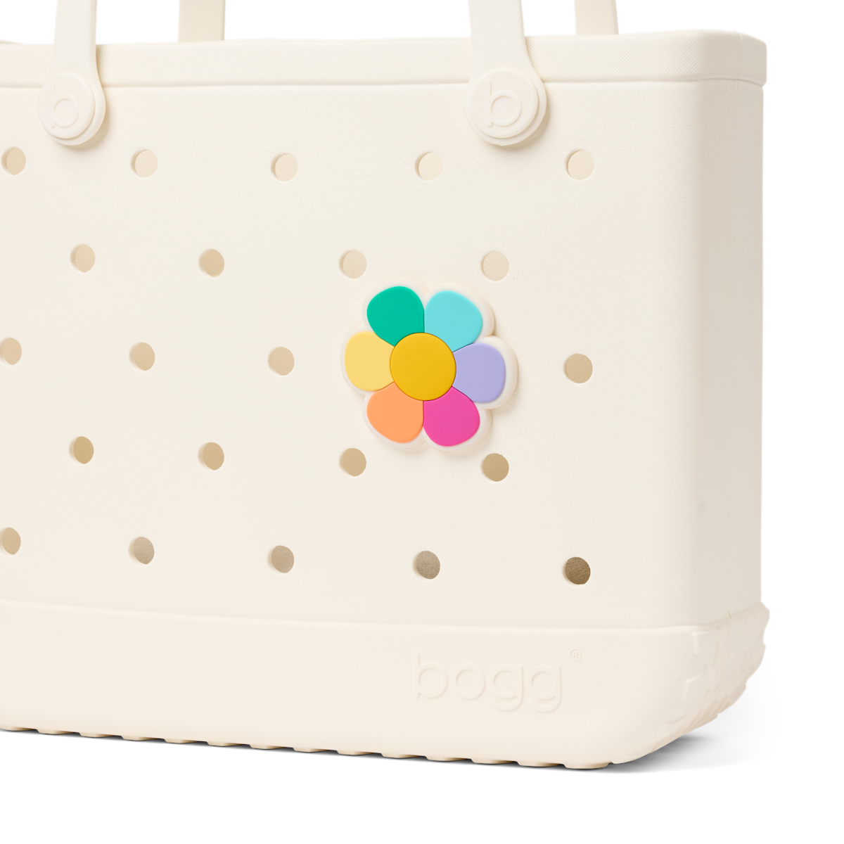 Bogg Bit  - Flower Power - Beach Tote Style