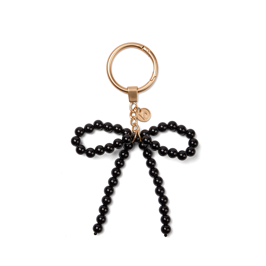 Bogg'd & Charmed  - Black Pearl Bow - Bogg Bag Grab and Go