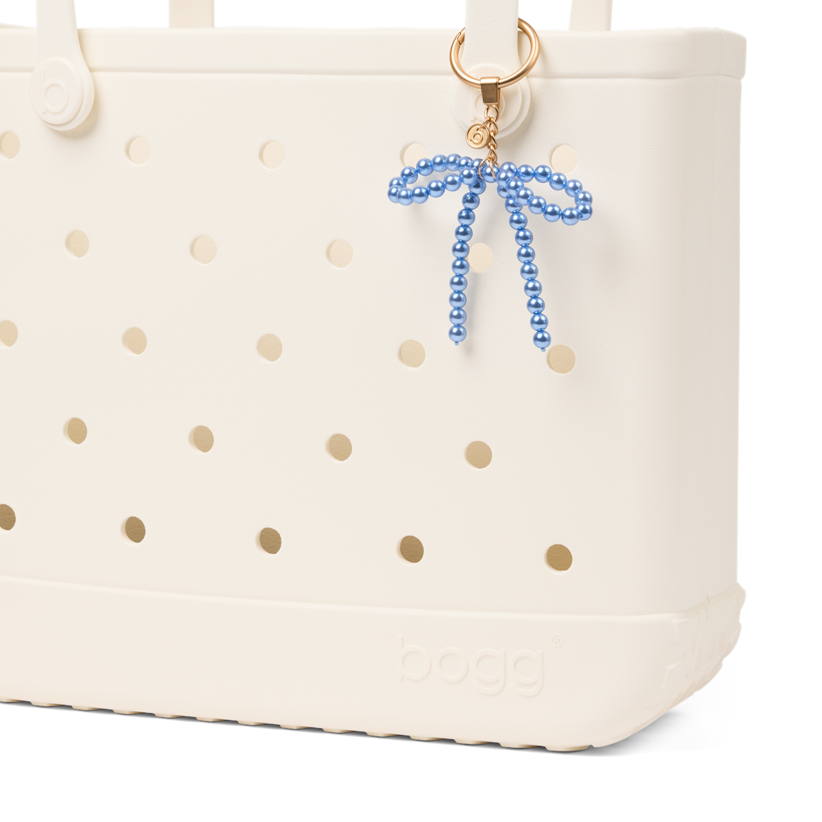 Bogg'd & Charmed  - Blue Pearl Bow - Travel Light