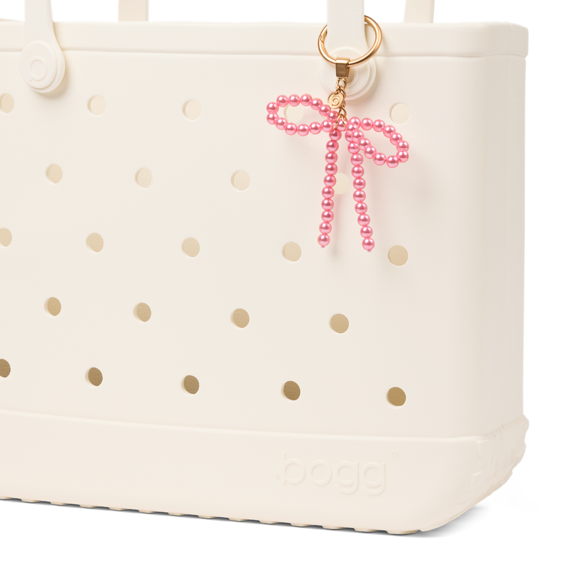 Bogg'd & Charmed  - Pink Pearl Bow - Bag for Daily Routines