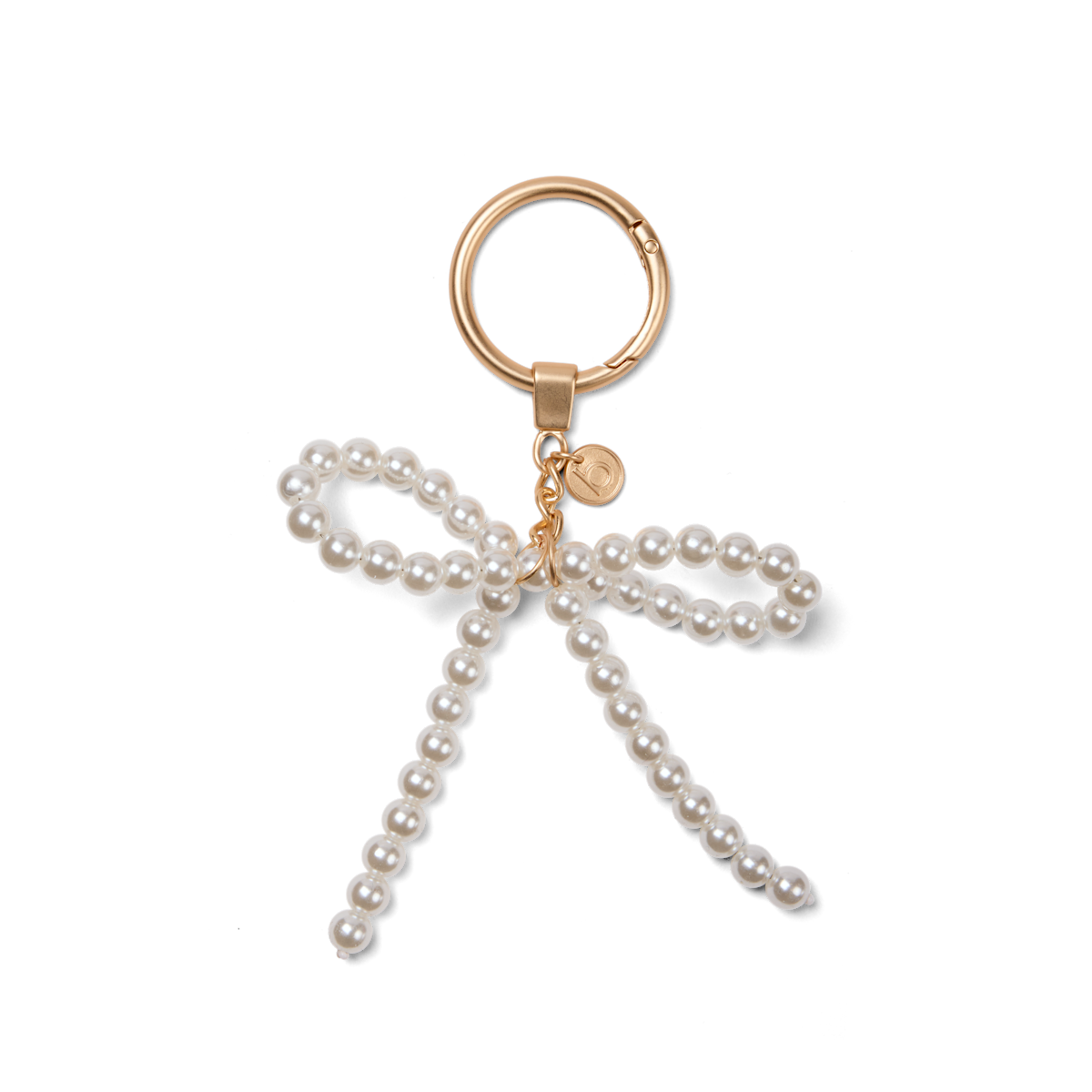 Bogg'd & Charmed  - White Pearl Bow - Better Travel Carry