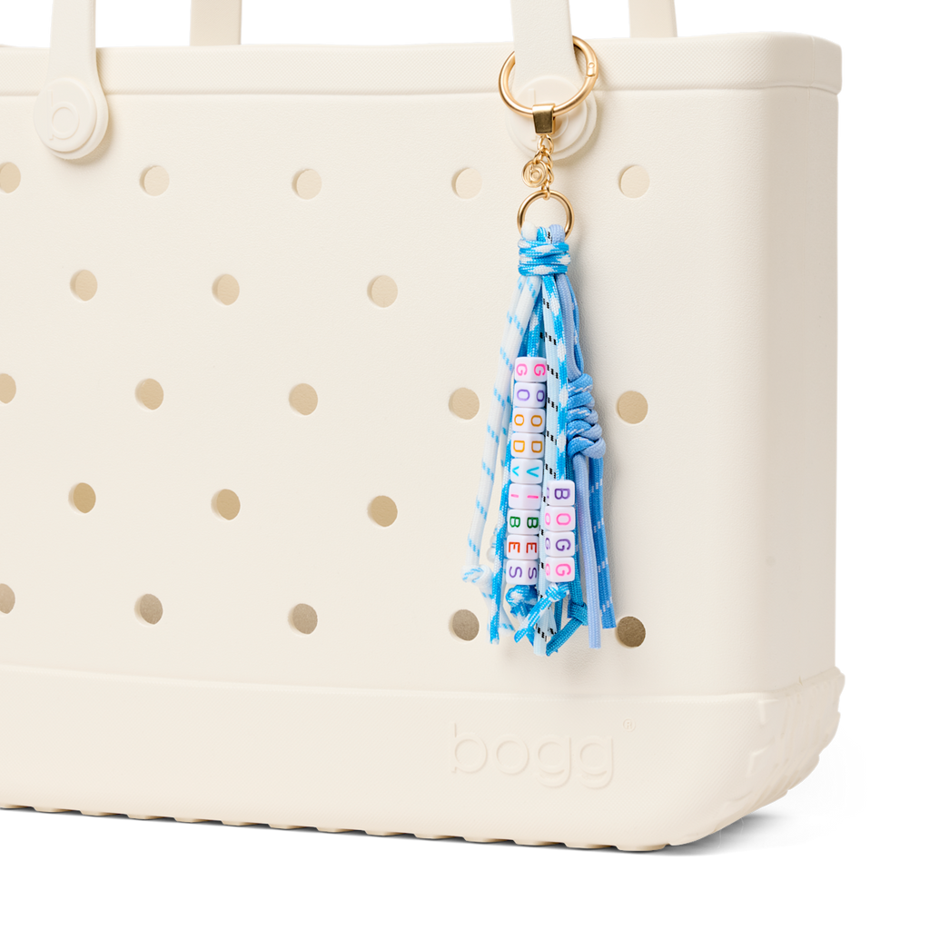 Bogg'd & Charmed  - Good Vibes Tassel - Family Tote Energy