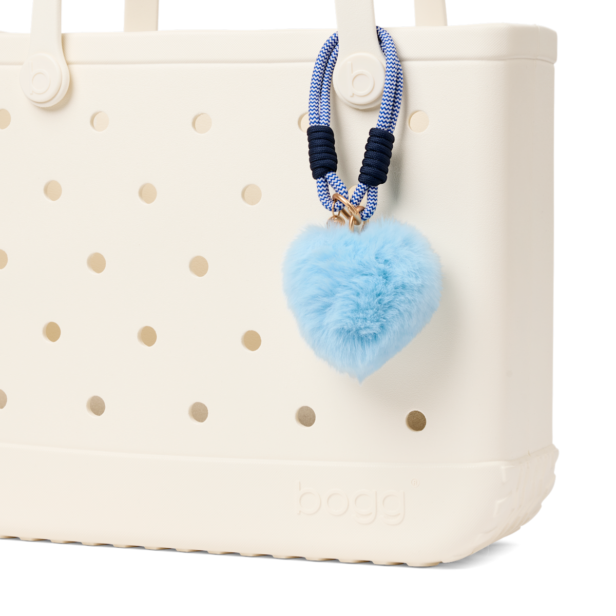 Bogg'd & Charmed  - Blue Heart Pouf - Better Market Carry