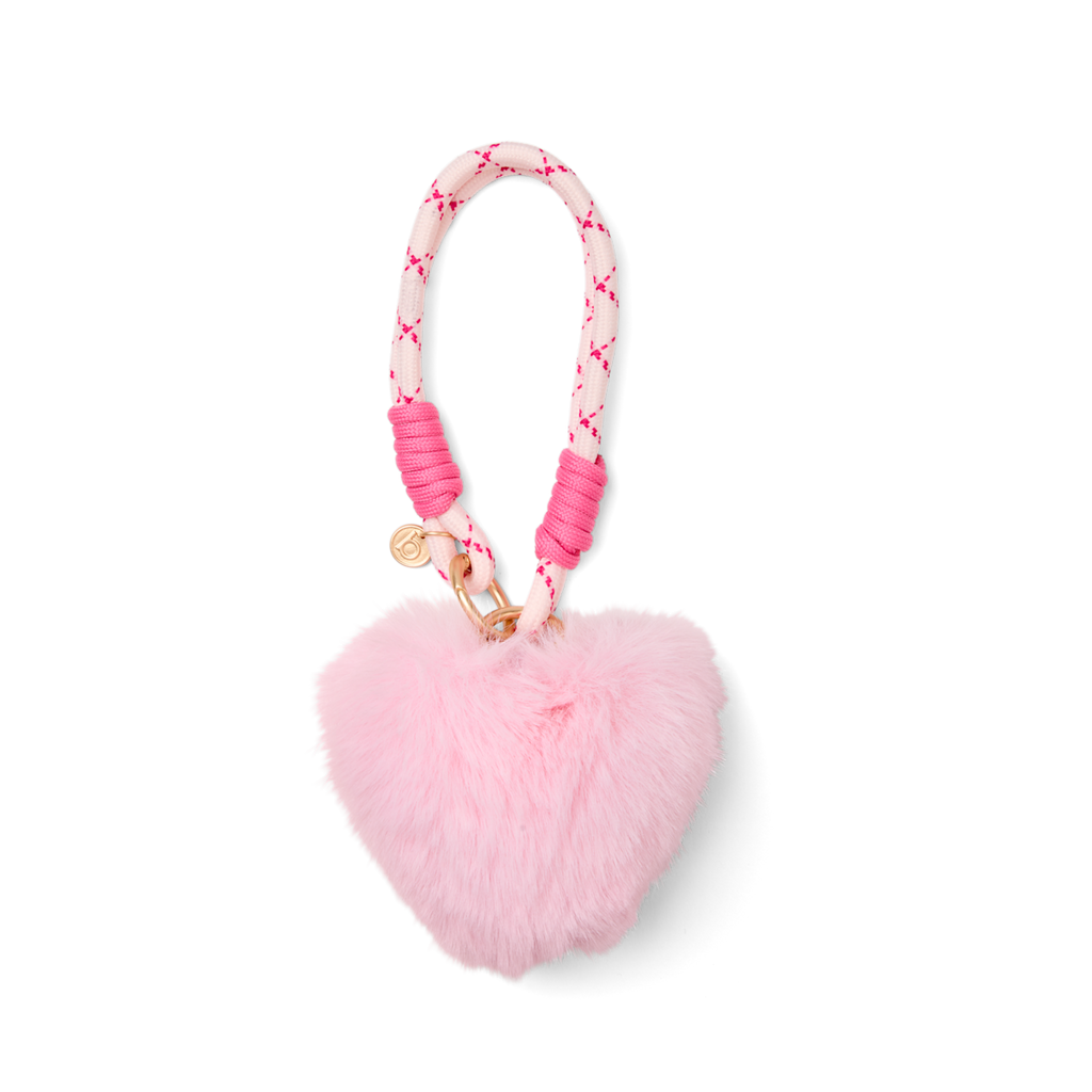 Bogg'd & Charmed  - Pink Heart Pouf - Ready for Road Trips