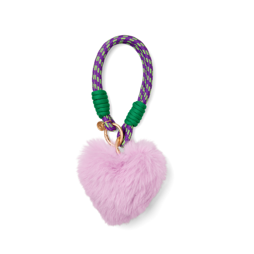 Bogg'd & Charmed  - Purple Heart Pouf - The Tote Bag