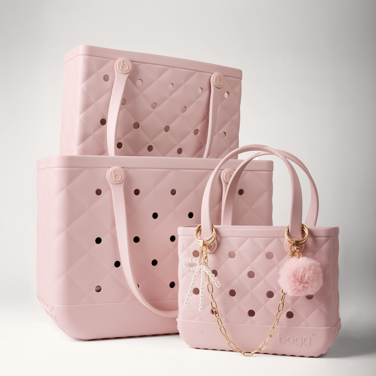 Bitty Bogg Bag - Quilted Rose Petal - Carry More Daily