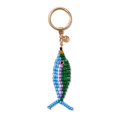 Bogg'd & Charmed  - Beaded Fish Blue/Green - Travel Light