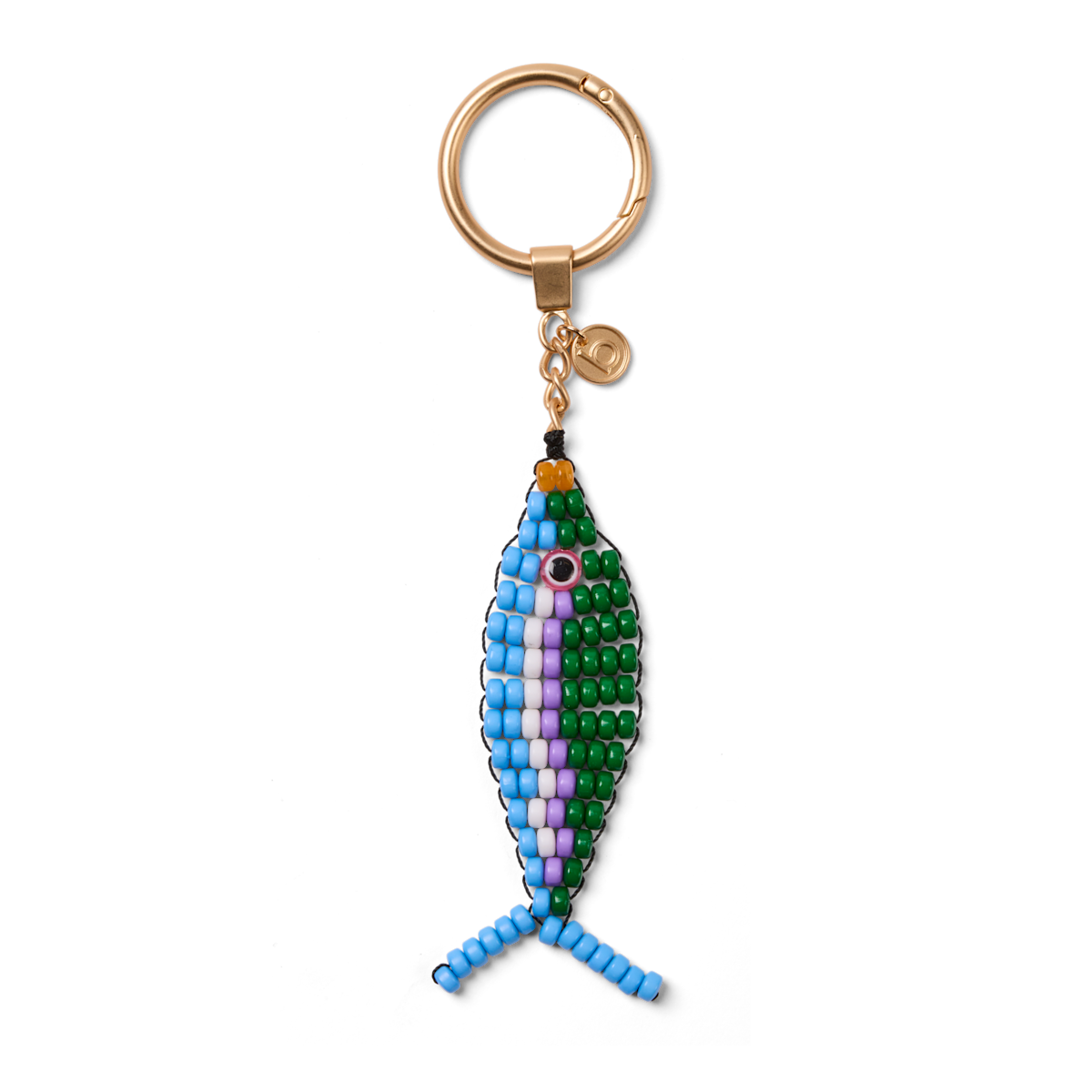 Bogg'd & Charmed  - Beaded Fish Blue/Green - Travel Light