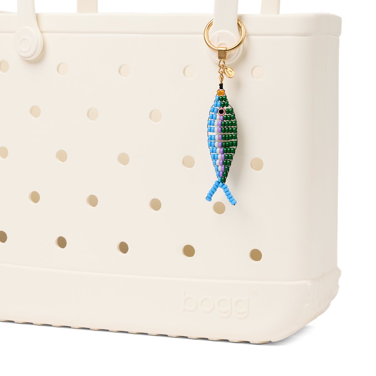 Bogg'd & Charmed  - Beaded Fish Blue/Green - Travel Light