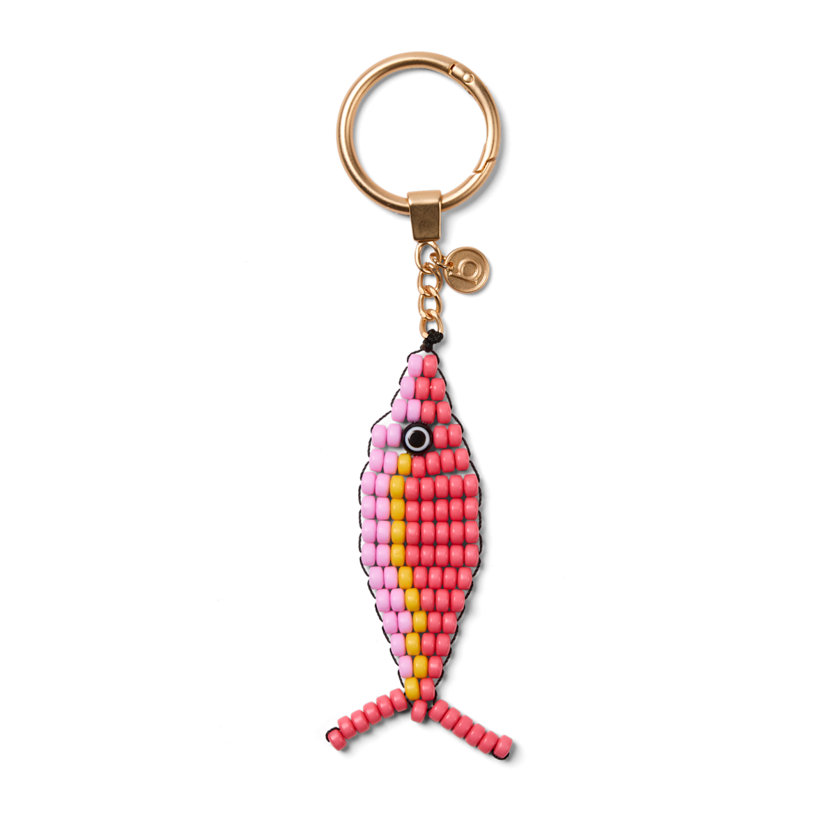 Bogg'd & Charmed  - Beaded Fish Coral/Pink Taffy - Beach Your Way