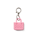 Tiny Tote Keychain - Blowing Pink Bubbles - Go Easy