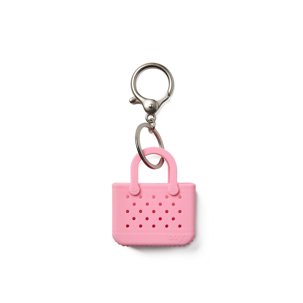 Tiny Tote Keychain - Blowing Pink Bubbles - Go Easy