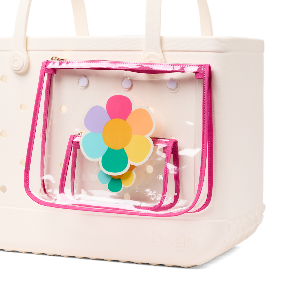 Bogg Bag Decorative Insert - Flower Power - Carry Your Way