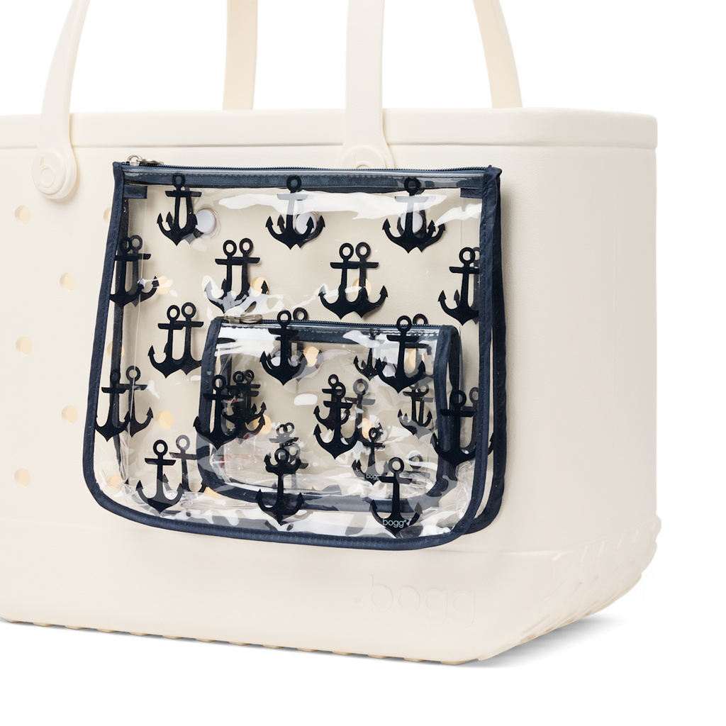 Bogg® Bag Decorative Insert - Anchor (Navy) - Durable Tote Ready