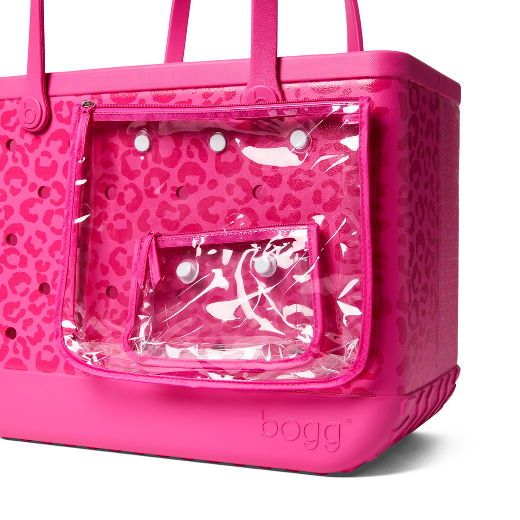 Original Bogg Bag - Purrr-fectly Pink Leopard - Pool More Easily
