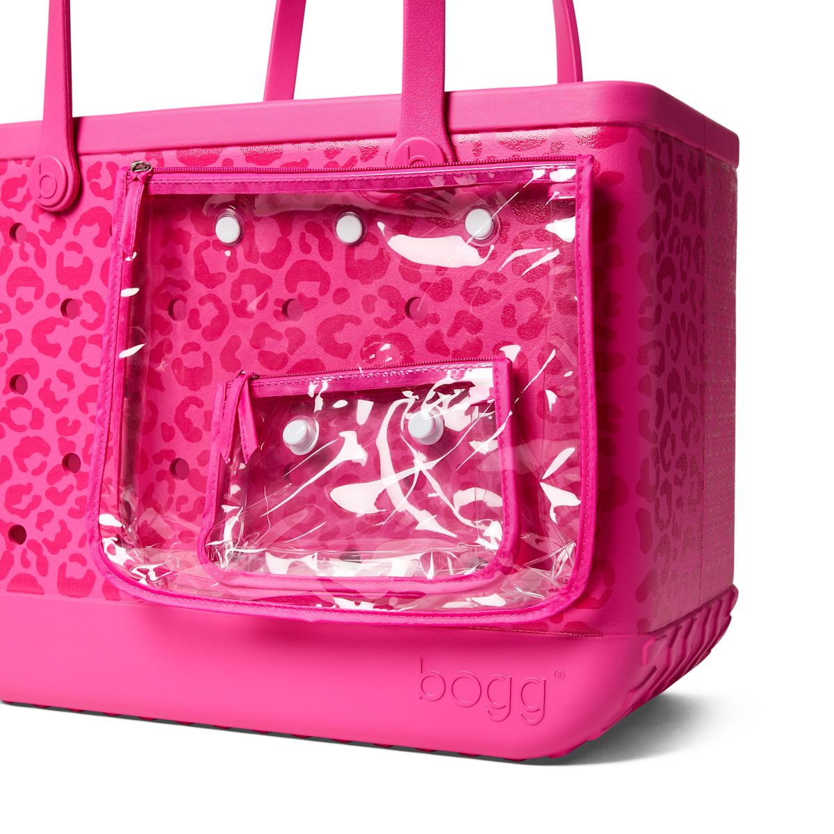 Original Bogg Bag - Purrr-fectly Pink Leopard - Pool More Easily