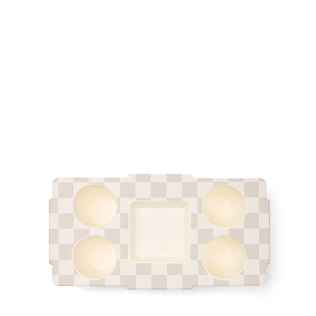 Top o' the Bogg to Ya - Checkered Coconut/Mushroom - Weekend Bag Ready