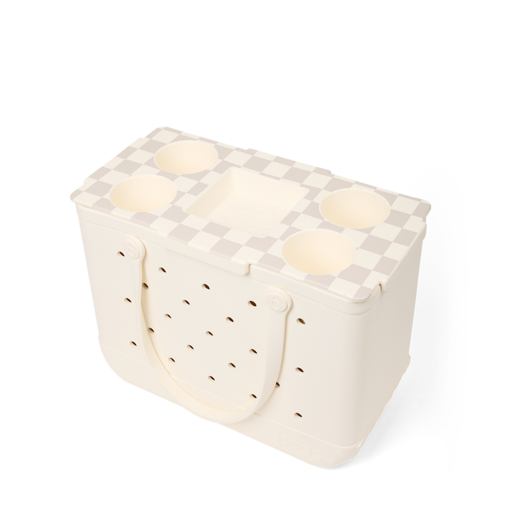 Top o' the Bogg to Ya - Checkered Coconut/Mushroom - Weekend Bag Ready