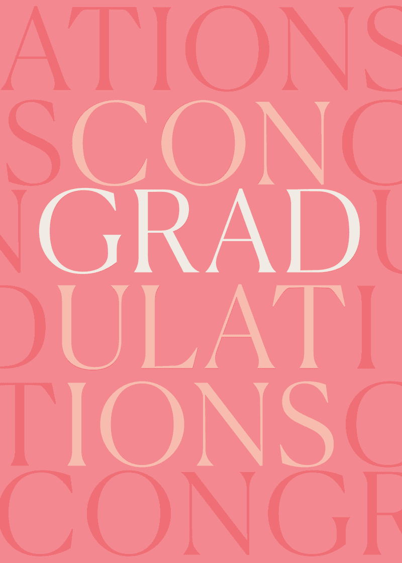 Graduation Congratulations Greeting Card - Ready for Every Outfit