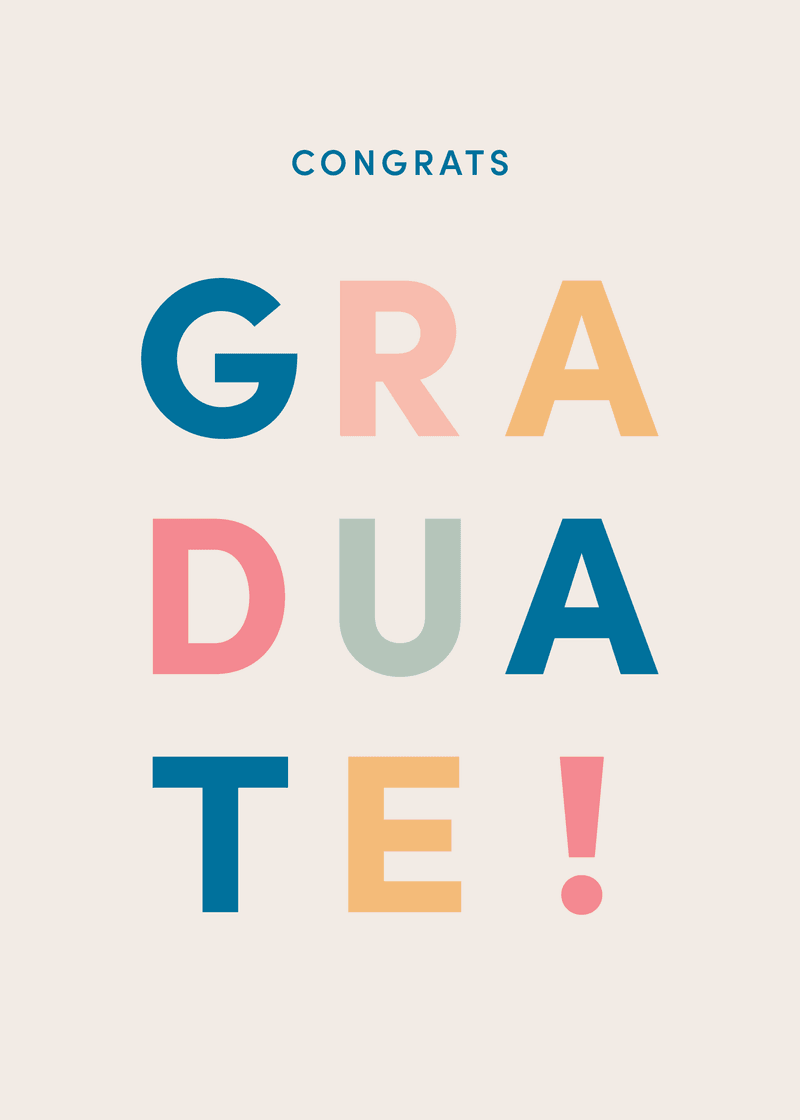 Graduation Graduate Greeting Card - Ready for Lake Days