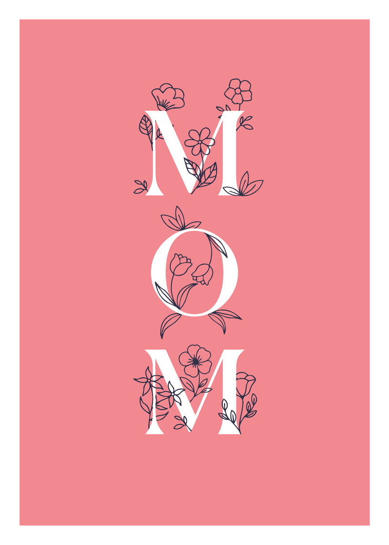 Mom Greeting Card - Family Bag Energy