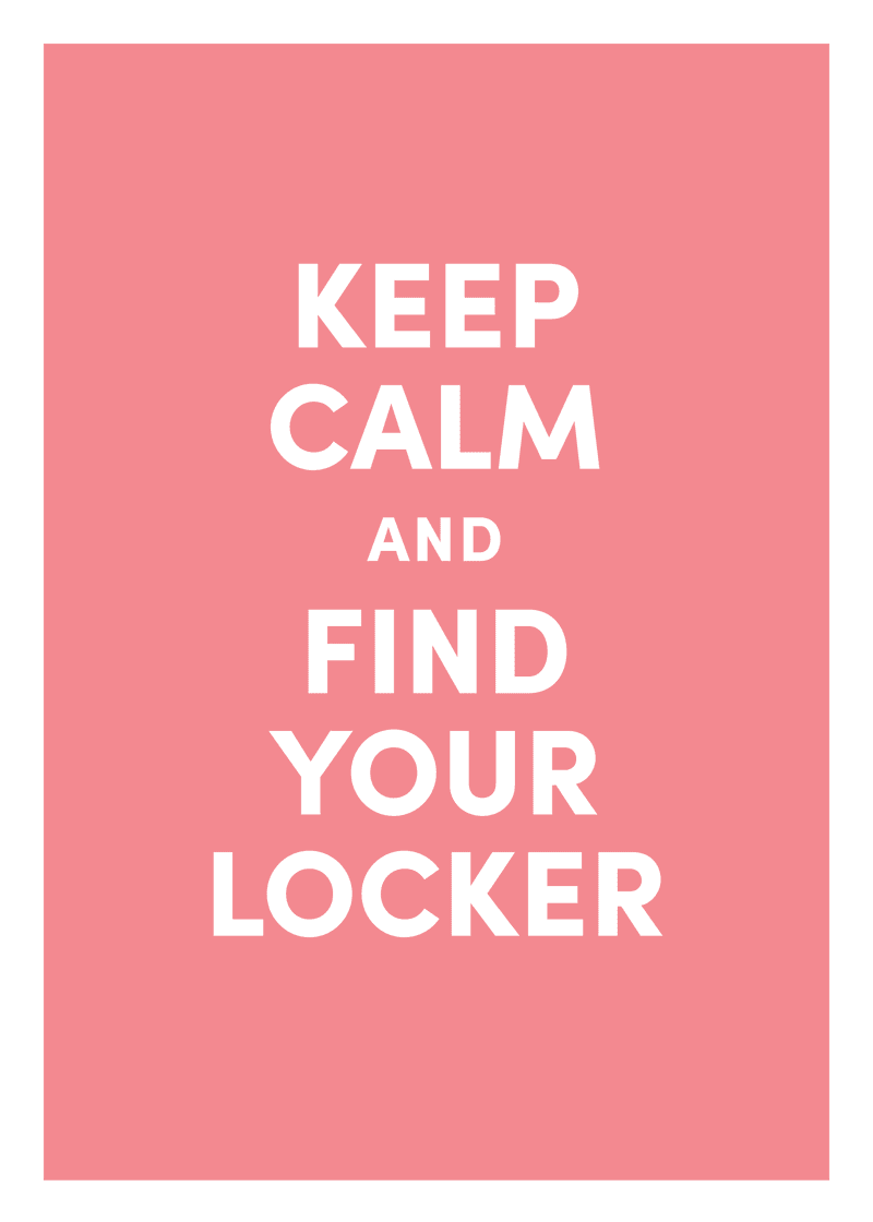 Keep Calm Greeting Card - The Color Bag