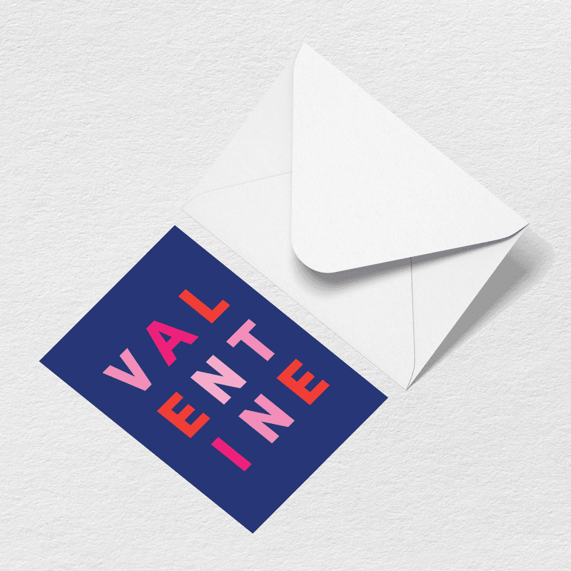 Valentine Greeting Card - Carry It Anywhere
