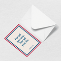 Thank You For All You Do Greeting Card - Ready for Every Plan