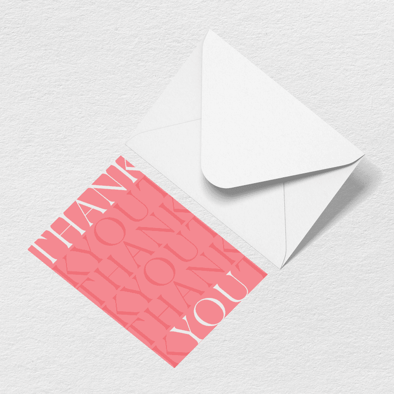 Bogg Thank You Greeting Card - Made to Shop