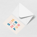 Summer Fun Greeting Card - Pool Your Way