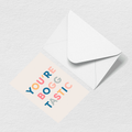 You're Boggtastic Greeting Card - Carry for Daily Routines
